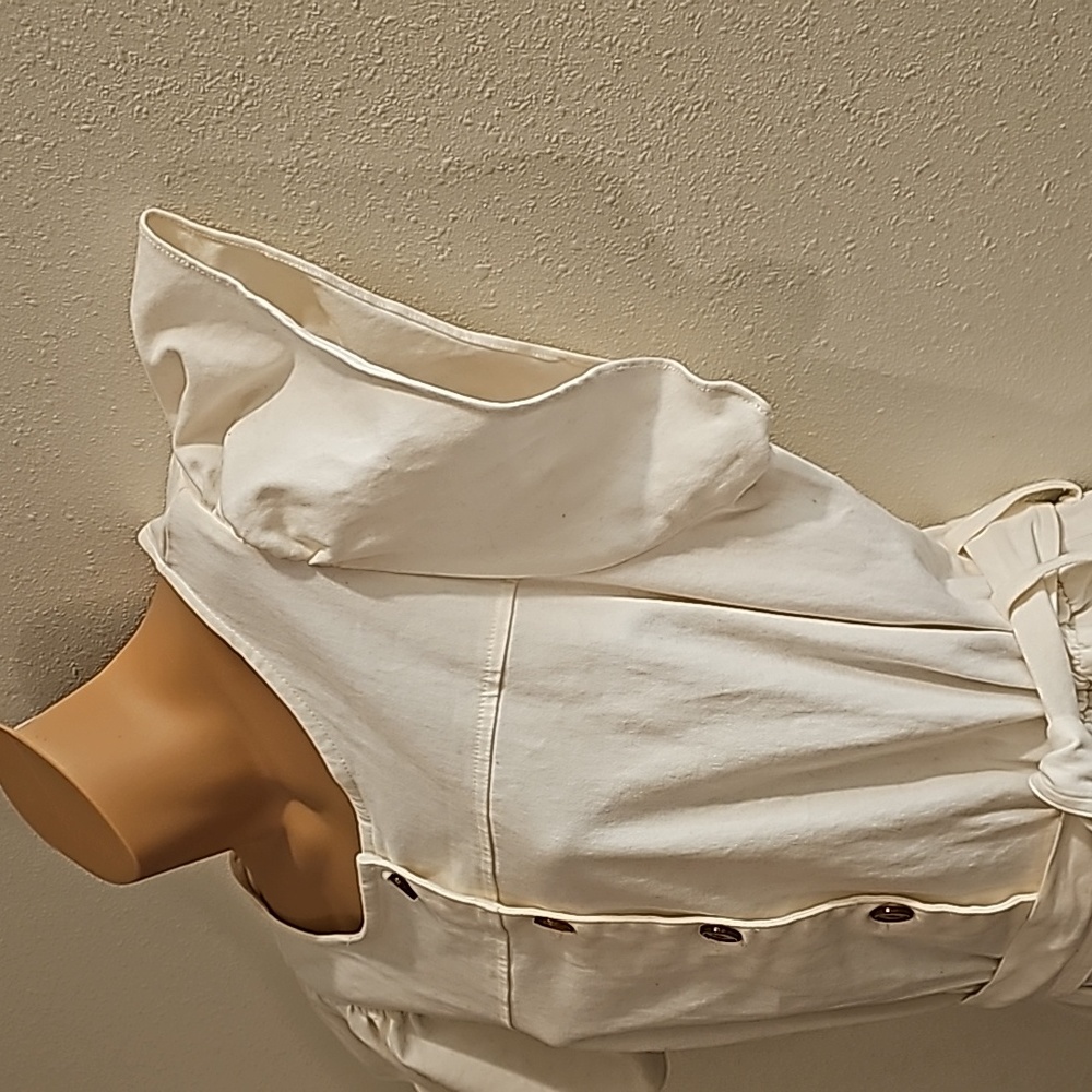 "So" creme-colored dress size XXL - Picture 3 of 10